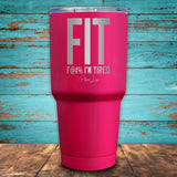FIT I'm Tired Coated Drinkware