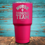 Nurse Drinking Team Coated Drinkware