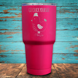 Go Cluck Yourself Coated Drinkware