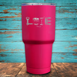 Bartending Love Coated Drinkware