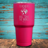 Teachers Save the World Coated Drinkware