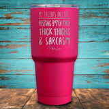 My Talents Include... Coated Drinkware