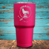 Circle Of Trust Corgi Coated Drinkware