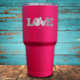 Bowling Love Coated Drinkware