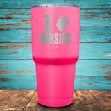 I Heart Nursing Coated Drinkware