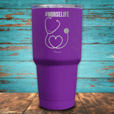 Nurse Life Coated Drinkware