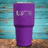 Barrel Racing Love Coated Drinkware