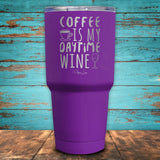 Coffee Daytime Wine Coated Drinkware