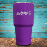 Soccer Love Coated Drinkware