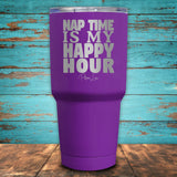 Nap Time is my Happy Hour Coated Drinkware