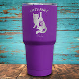 Catbernet Coated Drinkware