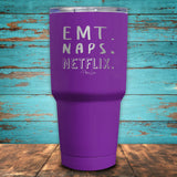 EMT Naps Netflix Coated Drinkware