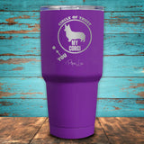 Circle Of Trust Corgi Coated Drinkware