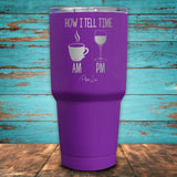 How I Tell Time Coated Drinkware