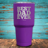 Best Dad Ever Coated Drinkware