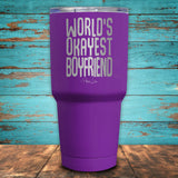 World's Okayest Boyfriend Drinkware