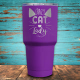Crazy Cat Lady Coated Drinkware