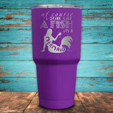 Drink Like A Fish Mermaid Coated Drinkware
