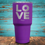 Love Aperture Coated Drinkware