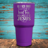 Jesus and Iced Tea Coated Drinkware