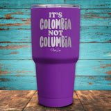 It's Colombia Not Columbia Coated Drinkware