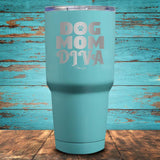 Dog Mom Diva Coated Drinkware
