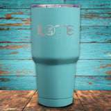 Barrel Racing Love Coated Drinkware