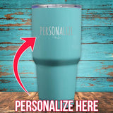 Custom Personalized Coated Drinkware