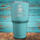 Beach Please Coated Drinkware