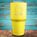 I Sweat Rainbows Coated Drinkware