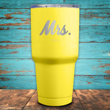 Mrs. PL Coated Drinkware