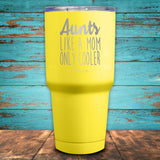 Aunts - Like A Mom, Only Cooler Coated Drinkware