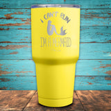 I Can't Run..I'm a Mermaid Coated Drinkware