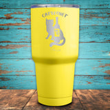 Catbernet Coated Drinkware