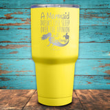 A Mermaid Doesn't Lose Sleep Coated Drinkware
