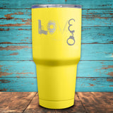Police Love Coated Drinkware