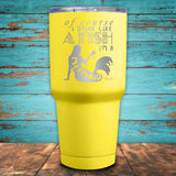 Drink Like A Fish Mermaid Coated Drinkware