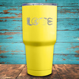 Barrel Racing Love Coated Drinkware