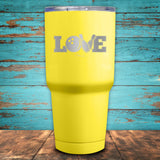 Bowling Love Coated Drinkware