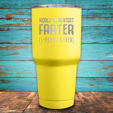 Worlds Greatest Farter Coated Drinkware