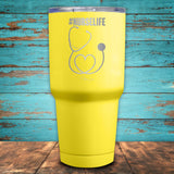 Nurse Life Coated Drinkware