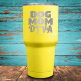 Dog Mom Diva Coated Drinkware