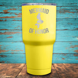 Mermaid Of Honor Coated Drinkware
