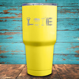 Bartending Love Coated Drinkware
