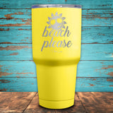 Beach Please Coated Drinkware