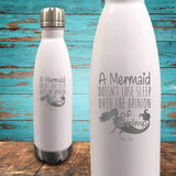 A Mermaid Doesn't Lose Sleep Coated Drinkware