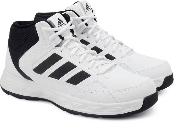 Adidas JAMSLAM Basketball Shoes  (White)