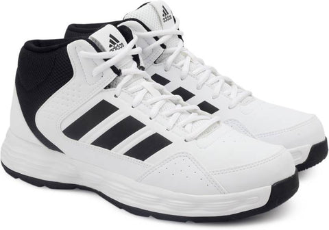 Adidas JAMSLAM Basketball Shoes  (White)