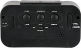 BonZeal Digital Black Clock